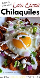 Easy Keto Chilaquiles Mexican Food Recipes Best Low Carb Recipes Low Carb Meals Easy