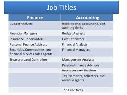 A finance manager distributes the financial resources of a company, is responsible for the budget planning, and supports a degree and several years' experience in the financial field will be required to gain a finance manager role. Finance Vs Accounting Jobs Financeviewer