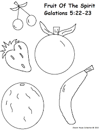 Keep your kids busy doing something fun and creative by printing out free coloring pages. Fruit Of The Spirit Coloring Pages