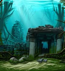 The Lost City Of Atlantis In 360 B C Plato Wrote About Atlantis A Major Sea Power In The Atlantic Lost City Of Atlantis Ancient Atlantis Underwater Ruins