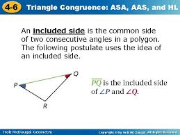 Proving triangle congruency using sas and asa warm up: Congruent Triangles 4 4 6 2 Congruence Postulates