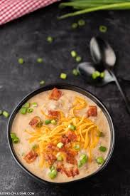 This slow cooker cheeseburger soup is filled with ground beef, lots of veggies all in a creamy, cheesy soup. Crockpot Cheeseburger Soup Recipe Eating On A Dime