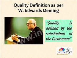 Quality Definition As Per W Edwards Deming In 2020 Edwards Deming Definitions Deming