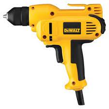 Dewalt 8 Amp 3 8 In Vsr Drill With Case Corded Drill Jet Woodworking Tools Drill