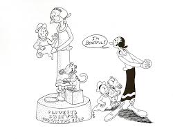 Popeye coloring pages cartoons printable coloringfree svg vector image heart this. Pages Printable Popeye Coloring Colorine Net 1967 Coloring Home