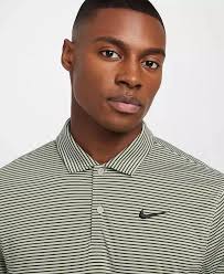 Nike Men's Relaxed Fit Core Dri-FIT Short Sleeve Golf Polo Shirt  White-pure-Platinum-black M