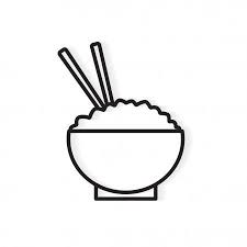 Rice Bowl With Chopsticks Icon Vector Illustration Stock Vector Spon Chopsticks Icon Rice Bowl Ad Rice Bowls Chopsticks Vector Illustration