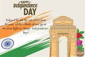 India's fight for independence from the british rule started in. Colorful India Independence Day Card For 2021