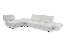 This sofa is designed to provide comfortable seating for 4 adults. Serena L Shaped White Leather Sectional Sofas Bengaluru Pune Simply Sofas