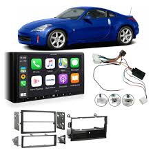 The nissan 350z is responsive, handles well and will make enough noise to put a smile on your friend's face. Nissan 350z 2003 2005 Car Stereo Upgrade Automotive Superstore