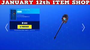 In addition it has two green nodules as well as a yellow contraption on the shaft. Fortnite Item Shop January 12th New Vision Pickaxe Is Amazing Youtube