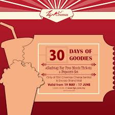 With a presence of 36 locations, 288 screens and over 49,000 seats nationwide, tgv cinemas is one of the. Tgv Cinemas Lancar 30 Days Of Goodies Sensasi Selebriti