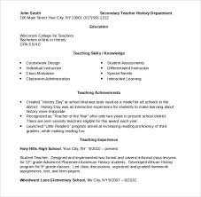 This education resume template has two pages and a cover letter and reference page. Free 12 Sample Elementary Teacher Resume Templates In Pdf Ms Word