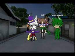 Mustache Girl Talks About Tumblr While Hat Kid And Bow Kid Show Visible Concern Gacha Life Shorts Youtube