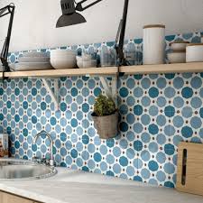 Deco Sapphire Colours Eiffel L Art De La Construction Imitation Carreaux De Ciment Carreau De Ciment Credence Cuisine