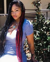 We here at braidly do all of the handwork for you. If U Need A Braider In Los Angeles My Boo Kiaharperbraids Always Kills It Kia What We D Hair Styles Half Braided Hairstyles White Blonde Hair