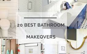 Wondering how much your bathroom remodel is going to cost? 20 Best Bathroom Makeovers That Are Budget Friendly