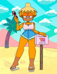 Shannon at the Beach (Design) by MrChaseComix : rokko