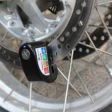 As they say, lock it or lose it. Solebe App Remote Control Waterproof Motorcycle Locks E Scooter 110db Anti Theft Alarm Motorbike Brake Disc Lock View Brake Disc Lock Oem Product Details From Shenzhen Solebe Electronics Co Ltd On Alibaba Com
