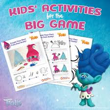 Keep The Kids Entertained With These Trolls Printable Activities Kidscrafts Diy Kidsactiv Dreamworks Trolls Party Trolls Birthday Arts And Crafts For Kids