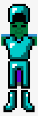 Download it free and share it with more . Diamond Armored Minecraft Zombie Minecraft Diamond Armor Png Image Transparent Png Free Download On Seekpng