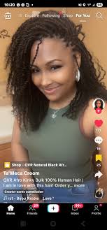 Boho knotless braids