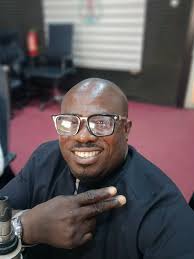 Chilling in the studio before my radio program (CARING HEART) today