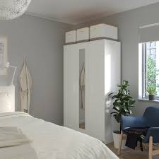 Weitere ideen zu brimnes bett, wohnung, zimmer. Brimnes Kleiderschrank 3 Turig Weiss 117x190 Cm Ikea Deutschland