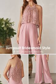 Jasmine Bridal Jb Jumpsuit Bridesmaid Style Pantsuit Designer Bridesmaids Simple Bridesmaids T Bridesmaids Jumpsuits Fashion Dress Party Soiree Dress