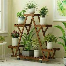 3 Tier Wooden Flower Pot Plant Stand Shelf Display Garden Etsy In 2021 Plant Stand Indoor Plant Stand Wood Plant Stand