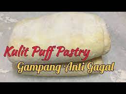 Resep Kulit Puff Pastry Gampang Anti Gagal Step By Step Youtube Resep Puff Pastry Pastry Resep