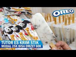 Contoh pembuatan partikel koloid dengan cara mekanik adalah sebagai berikut. Hanya Modal 25000 Bisa Buat Es Krim Stik Oreo Lembut Dapat 60pcs Omzet 60000 Ide Bisnis Youtube Es Krim Oreo Pembuat Es Krim