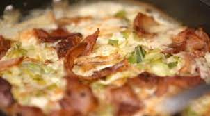 Baked Potatoes With Bacon Taleggio Cheese And Leek With White Wine Sauce By James Martin James Martin Recipes Veg Dishes New Recipes For Dinner