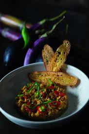 Bringelle Morue Toast Croustillant Morue Croustillant Toast
