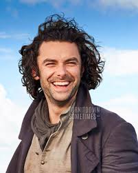 This smile always makes me happy! ☺️ You can almost hear him laugh! ❤️ No  ✂️ No 🌫️ Just 🤐 zip it. Photo credit: Robert Viglasky, IG  www.instagram.com/p/BVDFzWMDv8n/ #AidanTurner #Ross #Poldark
