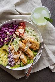 Baja bowls cabo fish taco. Grain Free Baja Fish Taco Bowl Paleo Friendly Tasty Yummies