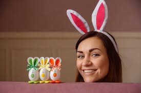 300+ Easter Rabbit Bizarre Women Stock Photos, Pictures & Royalty-Free  Images