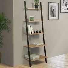 Mobilier d'intérieur meuble de salon bibliothèque et étagère bibliothèque et étagère sur pied homcom, cette étagère. Etagere Echelle Bois Metal Style Industriel Pas Cher 180 Cm Detroit Id Market