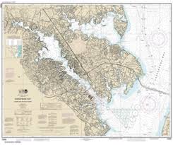 12282 Chesapeake Bay Severn And Magothy Rivers Nautical Chart