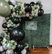 Balloongarland Hashtag On Instagram Photos And Videos Balloon Arch Diy Green Balloons Green Balloon Garland