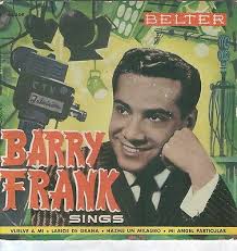 BARRY FRANK EP Spain 1959 Return to me +3