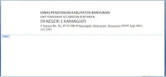 Atau silahkan bertanya bagi anda yang kurang jelas tentang beberapa penjelasan di kontent. Cara Membuat Kop Surat Resmi Yang Baik Dan Benar Sinau Komputer