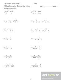 Kuta software infinite pre algebra worksheet answers. Infinite Algebra 2 Free Download Get Into Pc