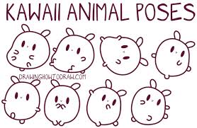 Easy Guide To Drawing Kawaii Characters Part 2 How To Draw Kawaii Animals Critters Expressions Faces Body Poses How To Draw Step By Step Drawing Tuto Kawaii Brightening your day with kawaii items.