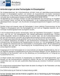 Einsatzgebiet der fachaufgabe industriekaufmann / reklamationsbearbeitung 2. Informationen Zur Abschlussprufung Industriekaufmann Frau Pdf Kostenfreier Download