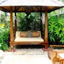Thai Garden Bed Bali Garden Outdoor Bed Outdoor Spaces