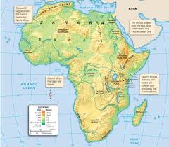 Political And Physical Maps Of Africa Korea Map North Korea Map Africa Map