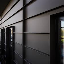 Colorbond Steel On Instagram The Colorbond Steel Monumentmatt Cladding In Snaplock Profile Was Installed Outside T House Cladding Steel Cladding Cladding