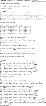 Check spelling or type a new query. Love Song Lyrics For Upside Down Jack Johnson With Chords Jack Johnson Guitar Chords For Songs Jack Johnson Lyrics