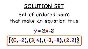 What S A Solution Set Virtual Nerd